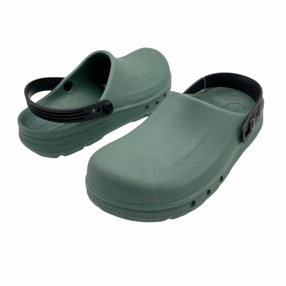 Ceyo Shoes - NWT Ceyo Sage Green Comfort Clogs Womens Size 5-6 Breathable Comfort Sabotech C1